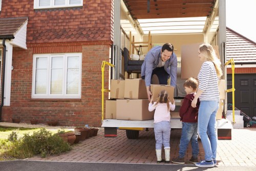 Office moving team planning a local business relocation in Churchend