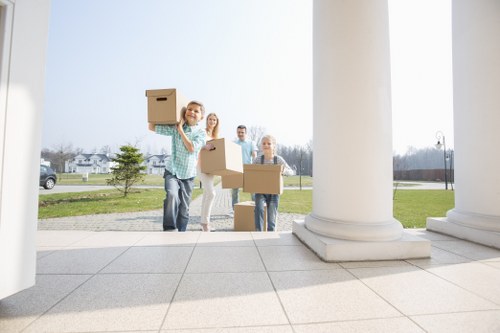 Household relocation support with a van in Churchend