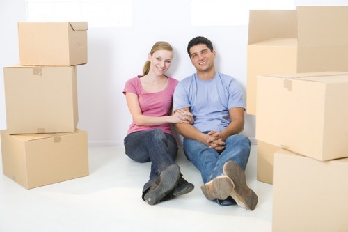Local man and van removal service handling furniture in Churchend