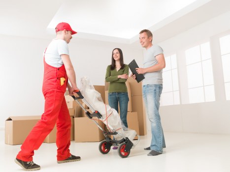 Commercial removals support for an office relocation in Churchend