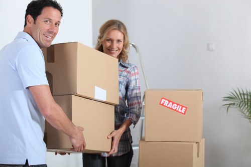 Removal van service for local moves and bulky item transport in Churchend
